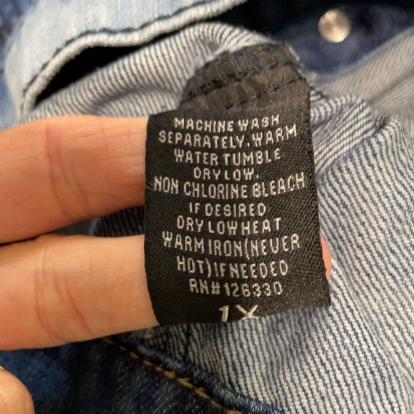 Thrill ladies denim vest jacket - Picture 5 of 7